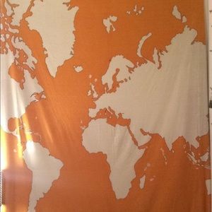 UO World Map Tapestry